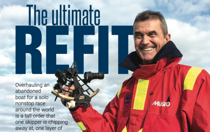Image from Page 1 of Puffin Refit Article
