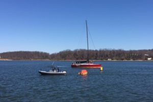 Man Overboard Recovery Drills at Annapolis